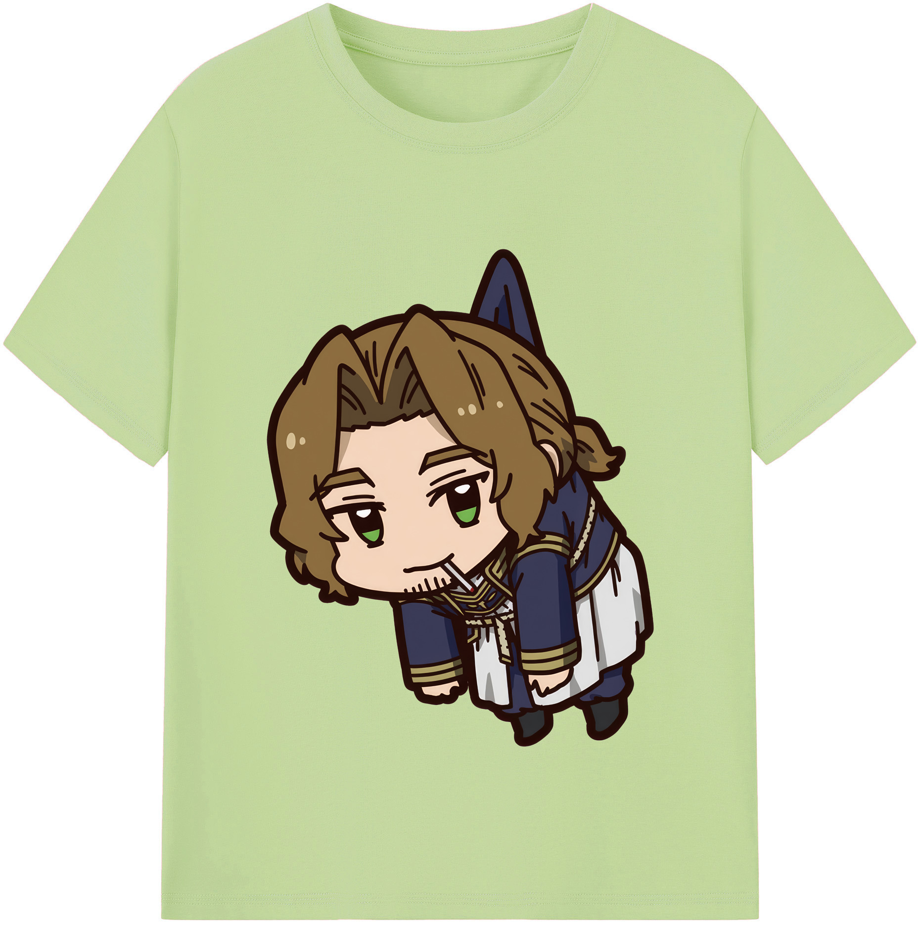 （画像用） 葬送のフリーレン Frieren 綿100％半袖Tシャツ（フロントプリント）